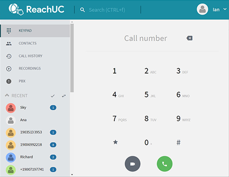 ReachUC on a Desktop